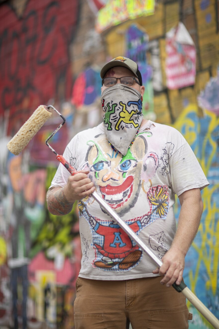 Rainbow crosswalks by koi fish artist coming to Walker's Point